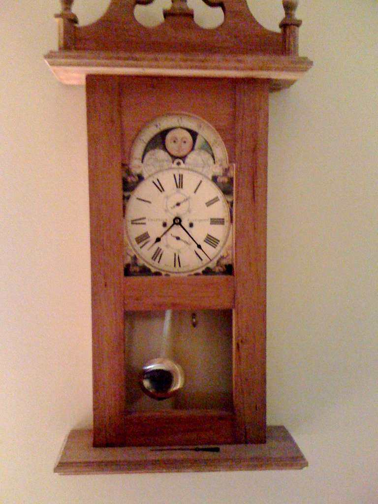 Time is Running Out A beautiful hand made clock