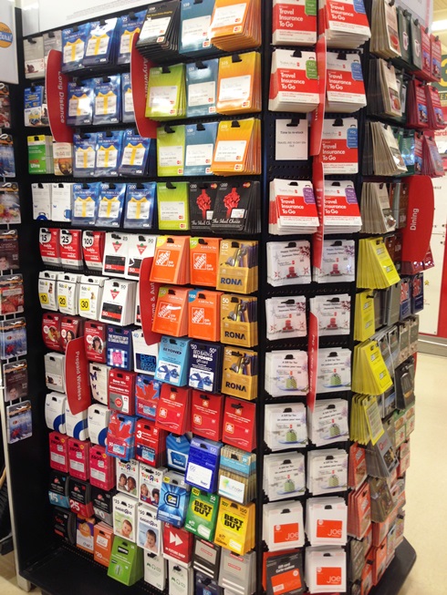 Gift Cards, Cash